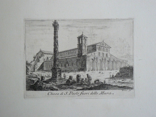 Eau forte piranese chiesa - piranese, di