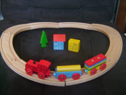 Train bois wagons - en,