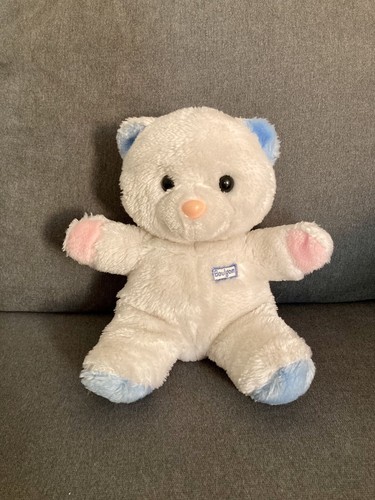Boulgom ours peluche blanc - ours,