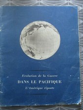 Fascicule Brochure "Evolution de la guerre dans le pacifique l'Amérique riposte"