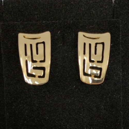 Boucles oreilles or 18k - en,