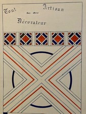 Beau Dessin Peinture 1950