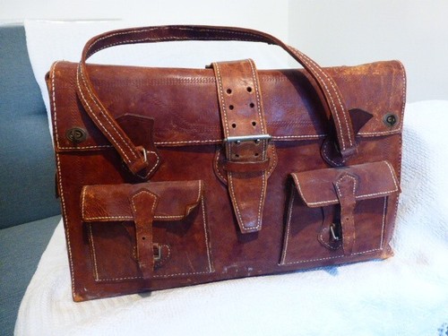 Ancien tres gros sac valise - ancien,