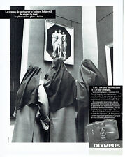 Publicité Advertising  108  1983   appareil photo Olympus  XA2