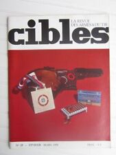 CIBLES N° 19 /cartouche 9 mm parabellum/Beretta BM 59/fusils semi auto allemands