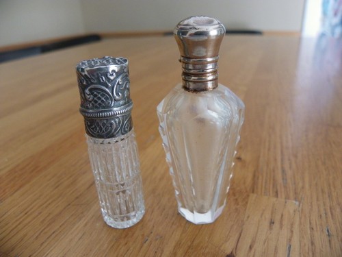 Flacons sel anciens argent - 2,