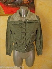 veste courte en jeans gris