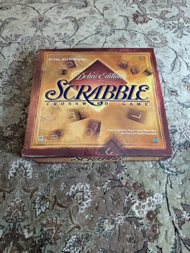 Vintage scrabble deluxe - vintage,