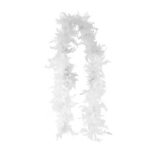 Boa Plumes Blanches 2 M