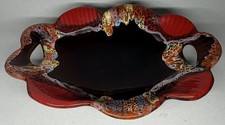 Rare Beau Grand Plat / Coupe