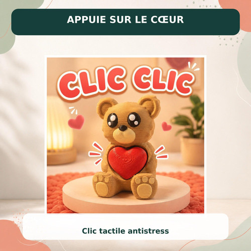 Ours clicker antistress - , –