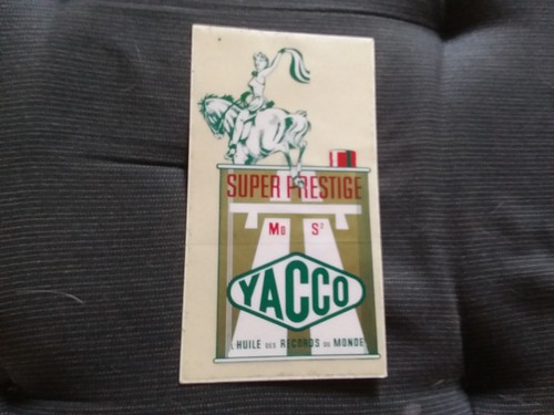 Autocollants vintage huile