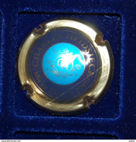 Plaque muselet de - plaque,