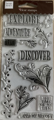 Clear stamps tampon aventure - clear,