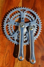 Pédalier triple Stronglight 390 52-40-32 170mm 14x125 Eroica