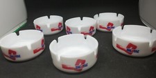 Lot 6x Cendrier Publicitaire TACOTAC Vintage Opaline Française des Jeux Bistrot