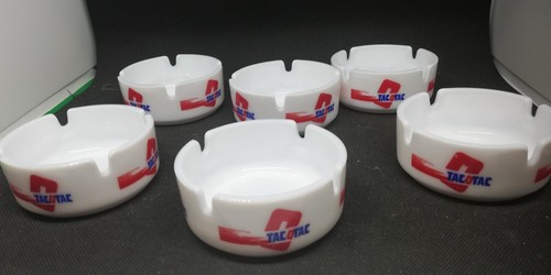 Lot cendrier publicitaire - 6x,