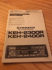Pioneer KEH 2300R 2400R autoradio cassette notice utilisation mode d' emploi 
