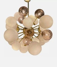 Superbe lustre marin en verre