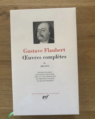 Pleiade flaubert œuvres - flaubert,