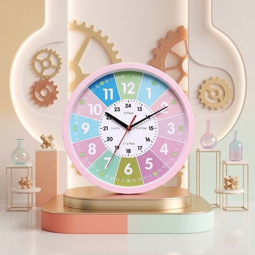 Horloge apprentissage - horloge, d'apprentissage