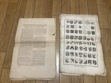 Encyclopédie Diderot et D'Alembert  BLANC BALEINE 1 PLANCHE