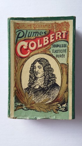 Rare boîte plumes colbert - boîte,