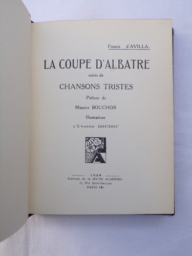 Coupe albâtre francis - la,
