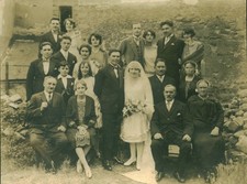 Photo ancienne mariage année