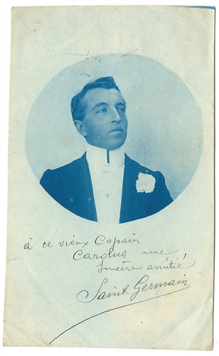 Photo cyanotype vers 1900