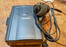 Philips AQ6513 Personal Radio/K7 Player Walkman Dynamic Bass Boost + casque