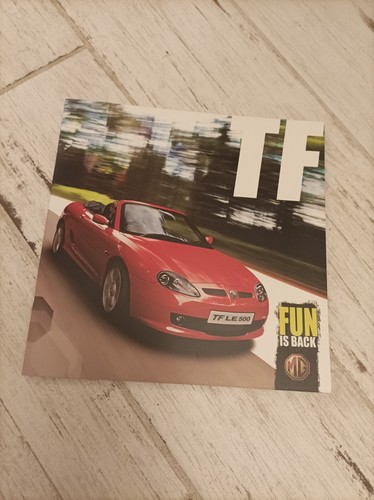 Catalogue brochure mg tf - /,