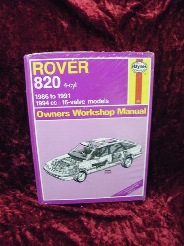 Manuel atelier voiture - voiture, rover