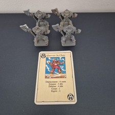 4 Figurines Guerrier Du Chaos