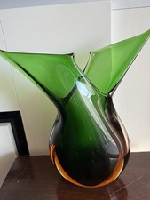 Vase vintage verre de Murano immergé Sommerso