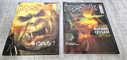 Lot magazines joystick world - lot,