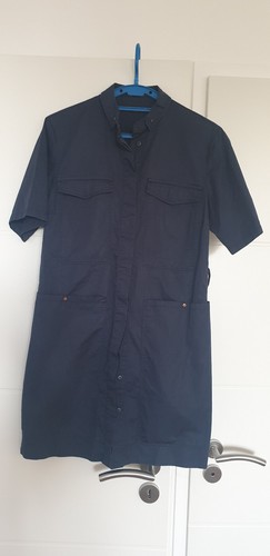 Robe chemise marine zara - robe,