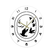 Horloge murale acrylique pour