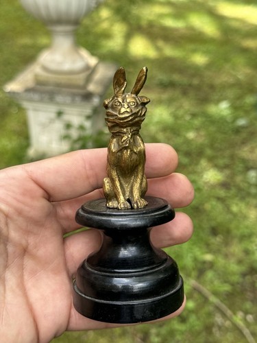 Bronze animalier chien - &,