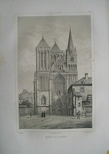 Gravure ancienne xix ème - gravure,