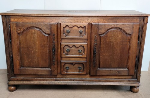 Bahut buffet bas - buffet, chene