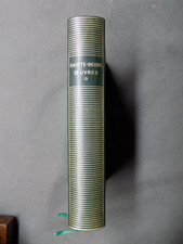 Sainte-Beuve OEUVRES I Bibliothèque de La Pléiade N° 80 1956