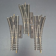 3x Jouef HO Aiguillage Manuel