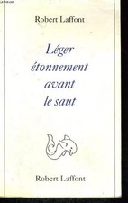 Léger étonnement avant le