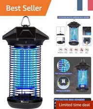 Éliminateur d'Insectes Buzzeap : Lampe Anti Moustiques Écologique et Pratique