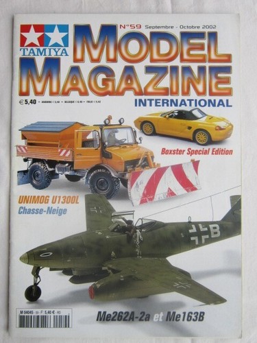 Tamiya model magazine 59 - model, n°59