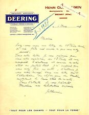 ●BRESNAY lettre 1937 Henri