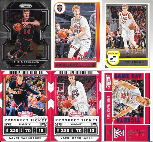 Lauri markkanen card lot - lauri,