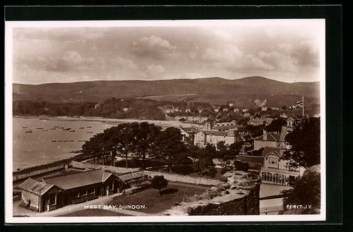 Carte postale dunoon west - carte,