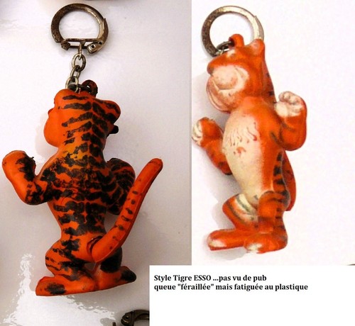 Porte clé tigre style - 1,